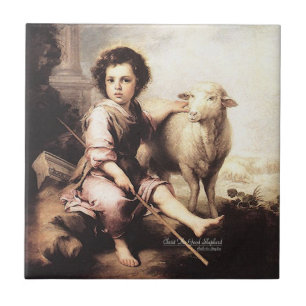 Carreau Christ Bon Pasteur