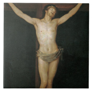 Carreau Christ crucifié (Jésus sur la Croix) (par Goya)