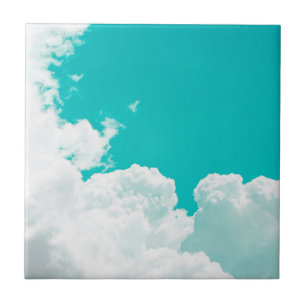 Carreau Ciel bleu turquoise