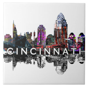 Carreau Cincinnati, Ohio en graffiti