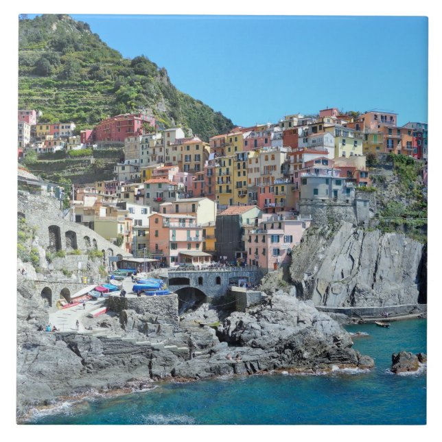Carreau Cinque Terre, Italie (Devant)