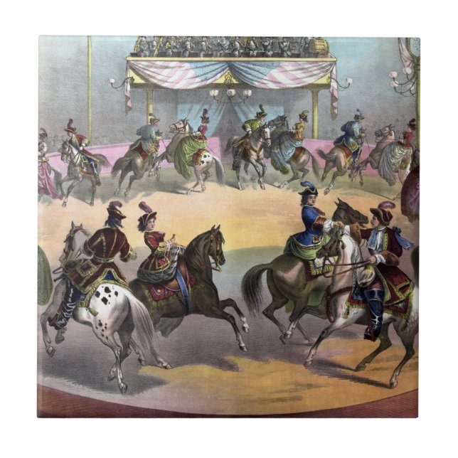 Carreau Cirque Grand Finale, Cirque 1872. (Devant)