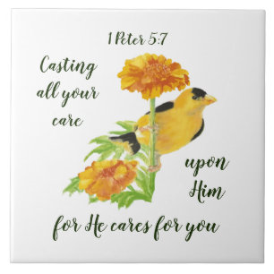 Carreau Citation 1 Pierre 5:7