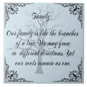 CARREAU CITATION DE FAMILLE