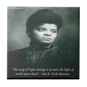 Carreau Citation d'Ida B Wells & Vérité