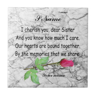 CARREAU CITE DE LA SOEUR MONOGRAMME