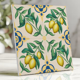 Carreau Citron Citrus Méditerranéen