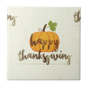 Carreau citrouille bon thanksgiving