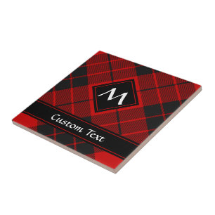 Carreau Clan Macleod de Raasay Tartan