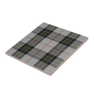 Carreau Clan MacPherson Tartan