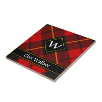 Clan Wallace Tartan Ceramic
