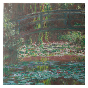 Carreau Claude Monet - Eau Lily Pond