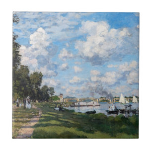 Carreau Claude Monet - Le Bassin à Argenteuil
