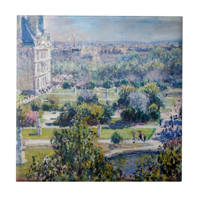 Carreau Claude Monet - Les Jardins des Tuileries (Devant)