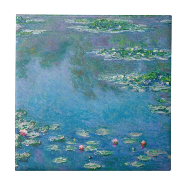 Carreau Claude Monet - Nymphéas 1906 (Devant)
