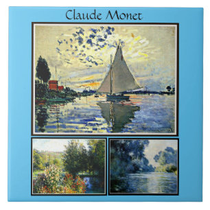Carreau Claude Monet peinture célèbre