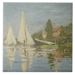 Carreau Claude Monet - Regattas à Argenteuil
