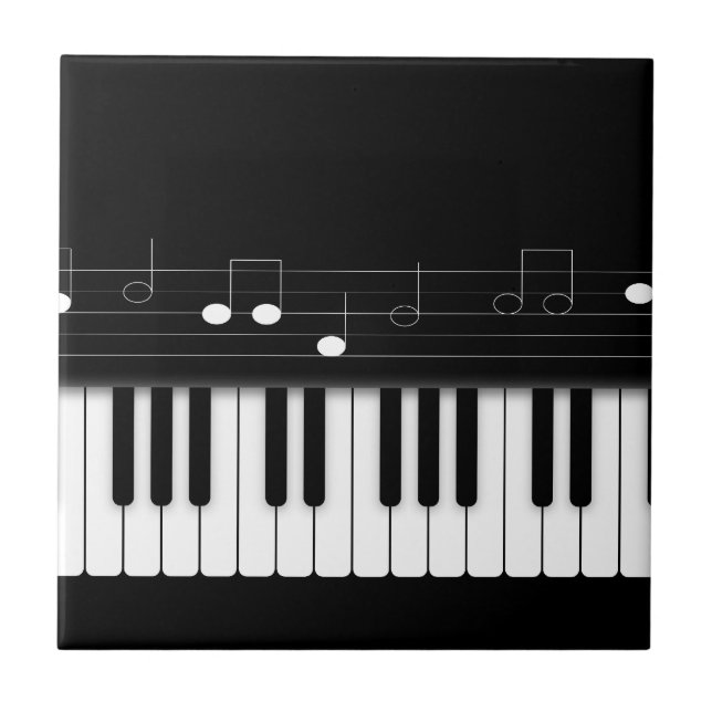 Carreau Clavier pour piano (Devant)