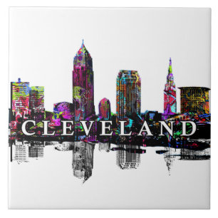 Carreau Cleveland, Ohio en graffiti