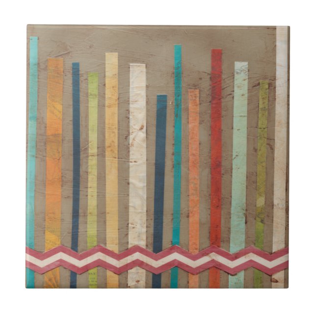 Carreau Clôtures en papier II (Devant)