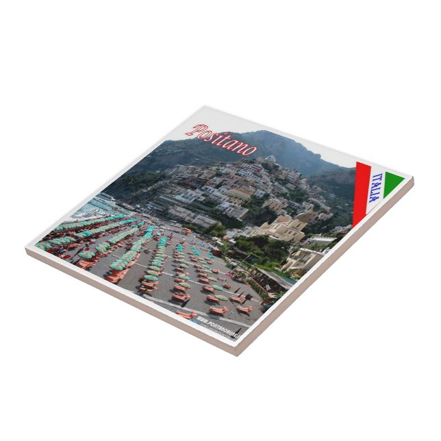 Carreau CMP040 POSITANO, CÔTE AMALFI, Italie, (Côté)