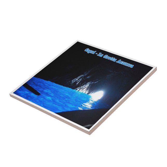 Carreau CMP125 CAPRI, The Blue Grotto Italy, (Côté)
