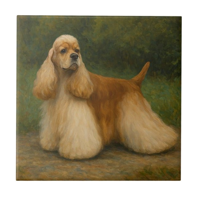 Carreau Cocker Spaniel (Devant)
