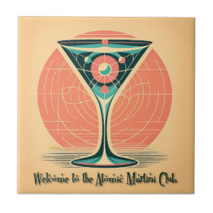 Carreau Cocktail du Quantum Entanglement Atomic Martini Cl