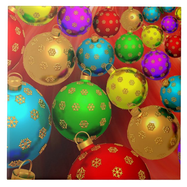 Carreau Coiffure de Noël (Devant)