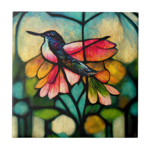 Carreau Colibri en verre