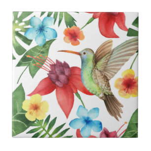 Carreau Colibri tropical