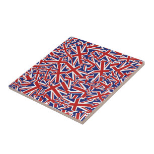 Carreau Collage d'Union Jack