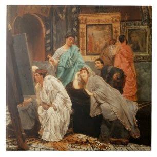 Carreau Collecteur d'Alma-Tadema à l'heure d'Augustus
