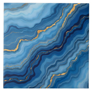 Carreau Collection de marbre bleu azur