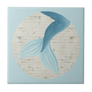 Carreau Collection de sirènes peintes