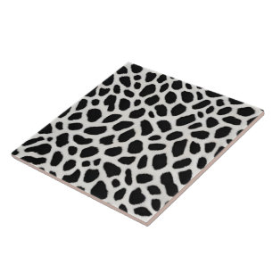 Carreau Collection élégante Leopard blanc tendance de luxe