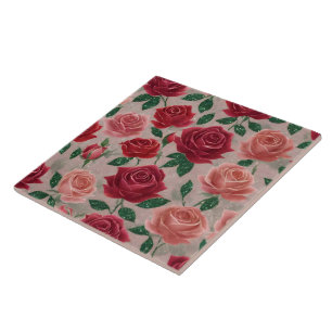 Carreau Collection Rose de lin magnifique moderne