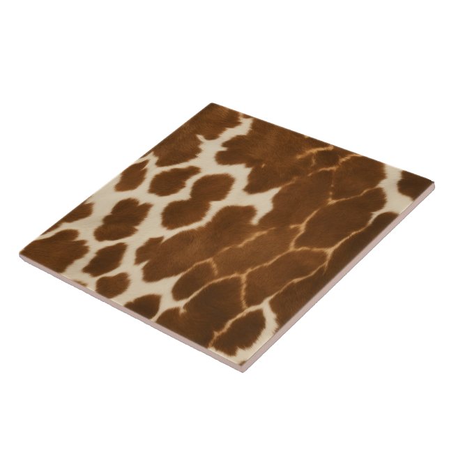 Carreau Collection tendance Vache Faux Cuir Elégante (Côté)