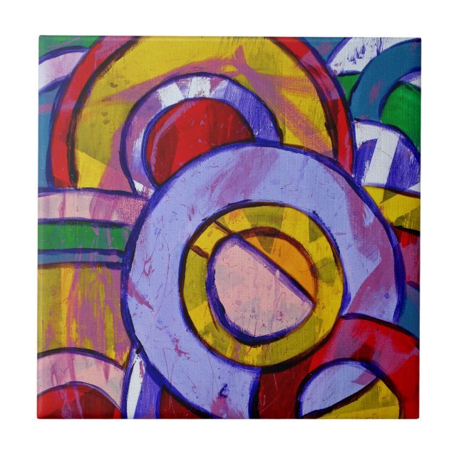 Carreau Composition #19 par Michael Moffa (Devant)