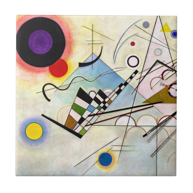 Carreau Composition Kandinsky 8 (Devant)