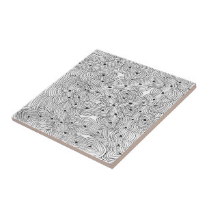 Carreau Conception abstraite originale de la batterie de s