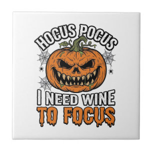 Carreau Conception de chemise Halloween Citrouille de vin