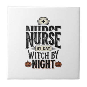 Carreau Conception de chemise Halloween Sorcière de nuit I