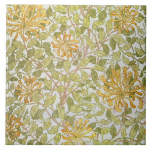 Carreau Conception de "chèvrefeuille", 1883