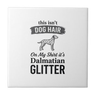 Carreau Conception de citation de cheveux de chien drôle d