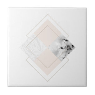 Carreau Conception de marbre géométrique