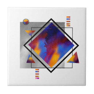 Carreau Conception de peinture abstraite