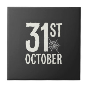 Carreau Conception de toile d'araignée Halloween du 31 oct