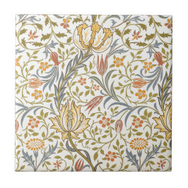 Carreau Conception de William Morris Flora