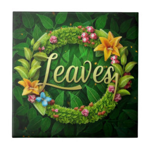 Carreau Conception florale inspirée du jardin